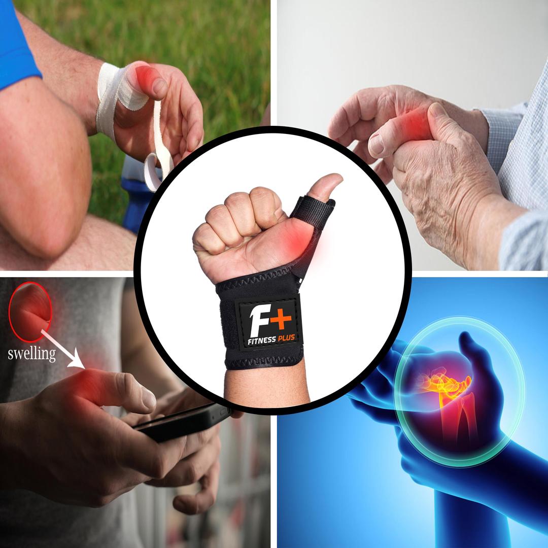 Thumb Grip Splint & Support Brace – Breathable Latex | Sizes L, XL, XXL