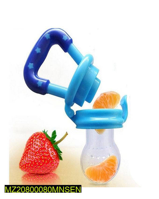 Baby Fruit Feeder Blue BPA-Free Silicone