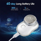 Mini Portable Electric Shaver - Rechargeable Waterproof