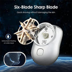 Mini Portable Electric Shaver - Rechargeable Waterproof