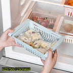 Fridge Storage Basket Adjustable